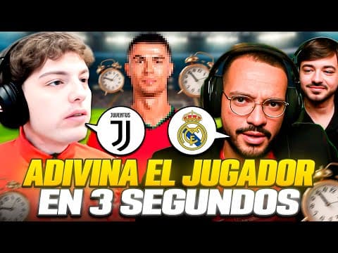 ADIVINA EL JUGADOR EN 3 SEGUNDOS vs. LOS FUTBOLITOS (WILL y VINCENT) - ¿QUIEN SABE MAS DE FUTBOL?