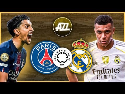 PSG vs REAL MADRID - REACCIÓN en VIVO al MUNDIAL DE CLUBES con RENZO, ALAN Y CHUTE