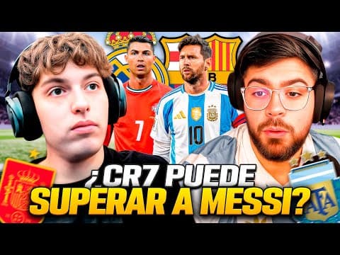 DEBATE CON LA COBRA: CR7 SUPERA A MESSI? BARCA 2026 o MADRID 2026? ESPAÑA 2026 o ARGENTINA 2026?