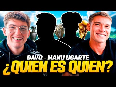ADIVINA EL JUGADOR (ACTUAL O LEYENDA) VS. MANU UGARTE - ¿QUIEN ES QUIEN? (2025)