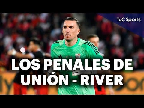 ¡GRANDES TAPADAS DE ARMANI! LOS PENALES DE RIVER - UNIÓN COMPLETOS - COPA ARGENTINA 2025