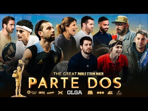 CUARTOS de FINAL del PADLE STRIM MACH con AZZ, LA CASA, CARAJO y EL TRECE | CAPÍTULO 2