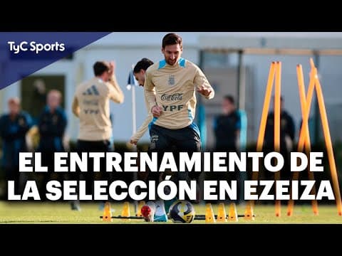 ¡VOLVIÓ MESSI A ENTRENARSE CON LA SELECCIÓN!⚽El DESAFÍO de SCALONI de armar un nuevo MEDIOCAMPO