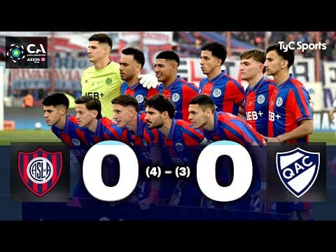 San Lorenzo 0 (4) - (3) 0 Quilmes | Copa Argentina 2025 | 16avos de final
