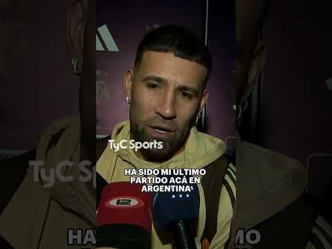 "ESTE ha SIDO mi ÚLTIMO PARTIDO en ARGENTINA con la SELECCIÓN. El SHOW TIENE que CONTINUAR"