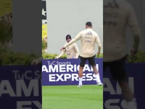 ¿DE QUÉ SE RÍEN MESSI Y DE PAUL? 🤔