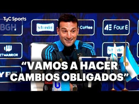 La PALABRA de SCALONI antes del PARTIDO de la SELECCIÓN ante CHILE 🇦🇷 Messi, Di María, Newell's y +