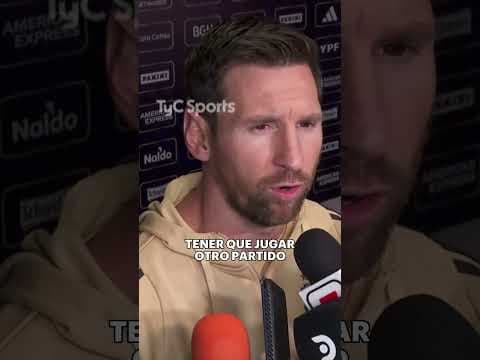 “HABLÉ CON SCALONI... PREFERIMOS EVITAR QUE TENGA QUE VIAJAR Y JUGAR OTRO PARTIDO PARA DESCANSAR” 🇦🇷