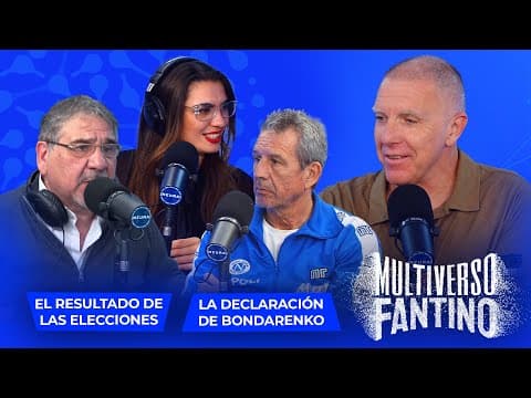 El resultado de las elecciones, la declaración de Bondarenko | Multiverso Fantino - 08/09
