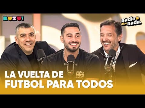 #NADIEDICENADA | MOMENTAZOS CON GERMÁN PAOLOSKI Y WALTER QUEIJEIRO DE "FÚTBOL PARA TODOS"
